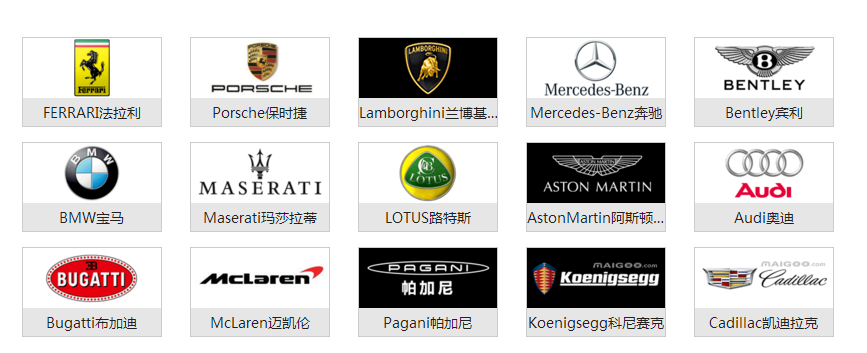 中国国产汽车品牌有哪些 汽车品牌标志大全 中国国产汽车品牌有哪些 汽车品牌标志大全